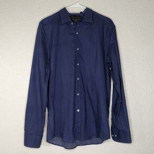 Francesco smarto mens dress shirt slim fit size 2xl (b)